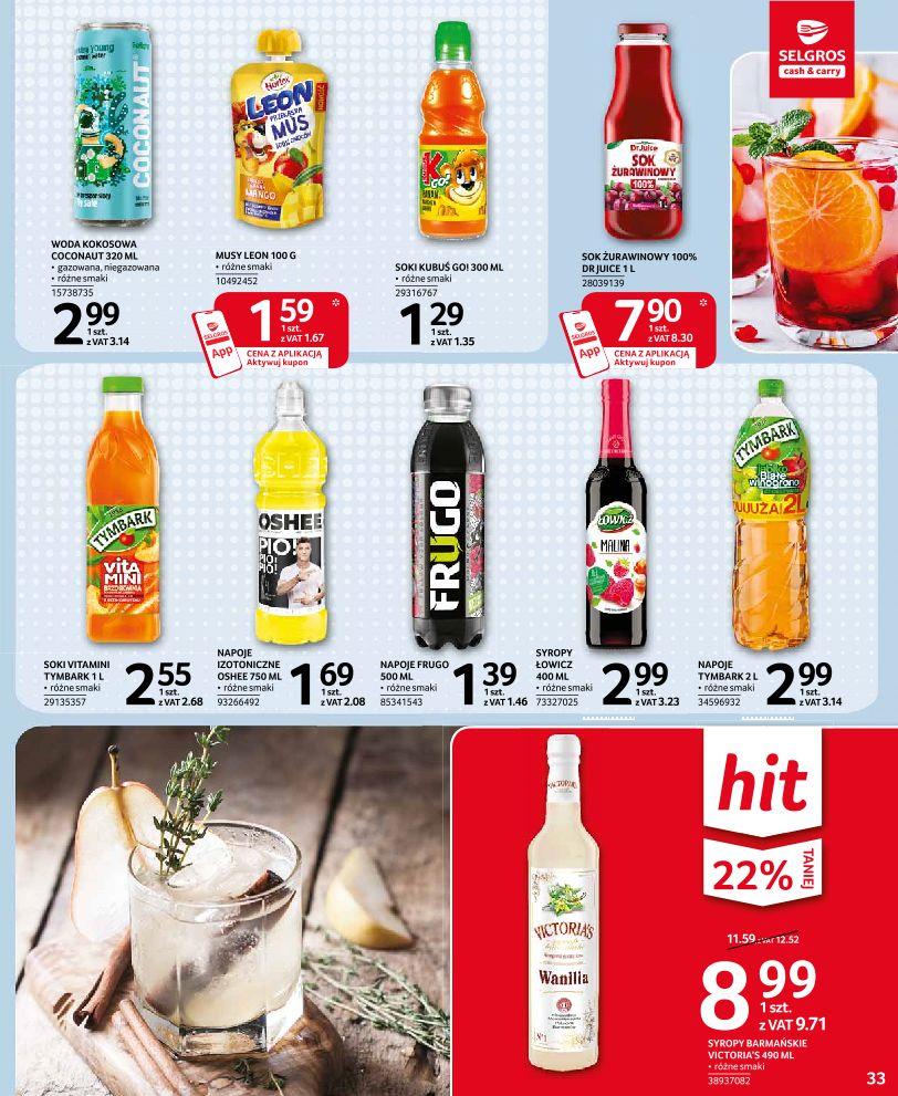 Gazetka promocyjna Selgros str. 33