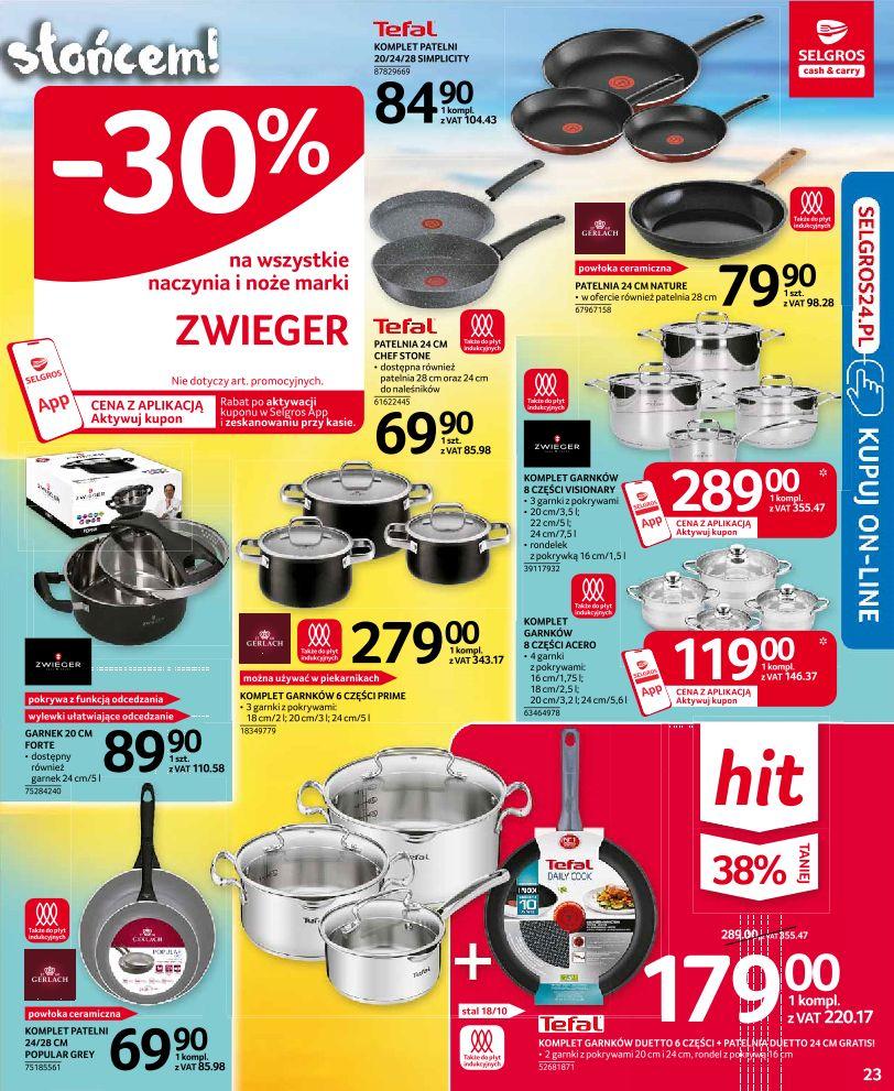 Gazetka promocyjna Selgros str. 23