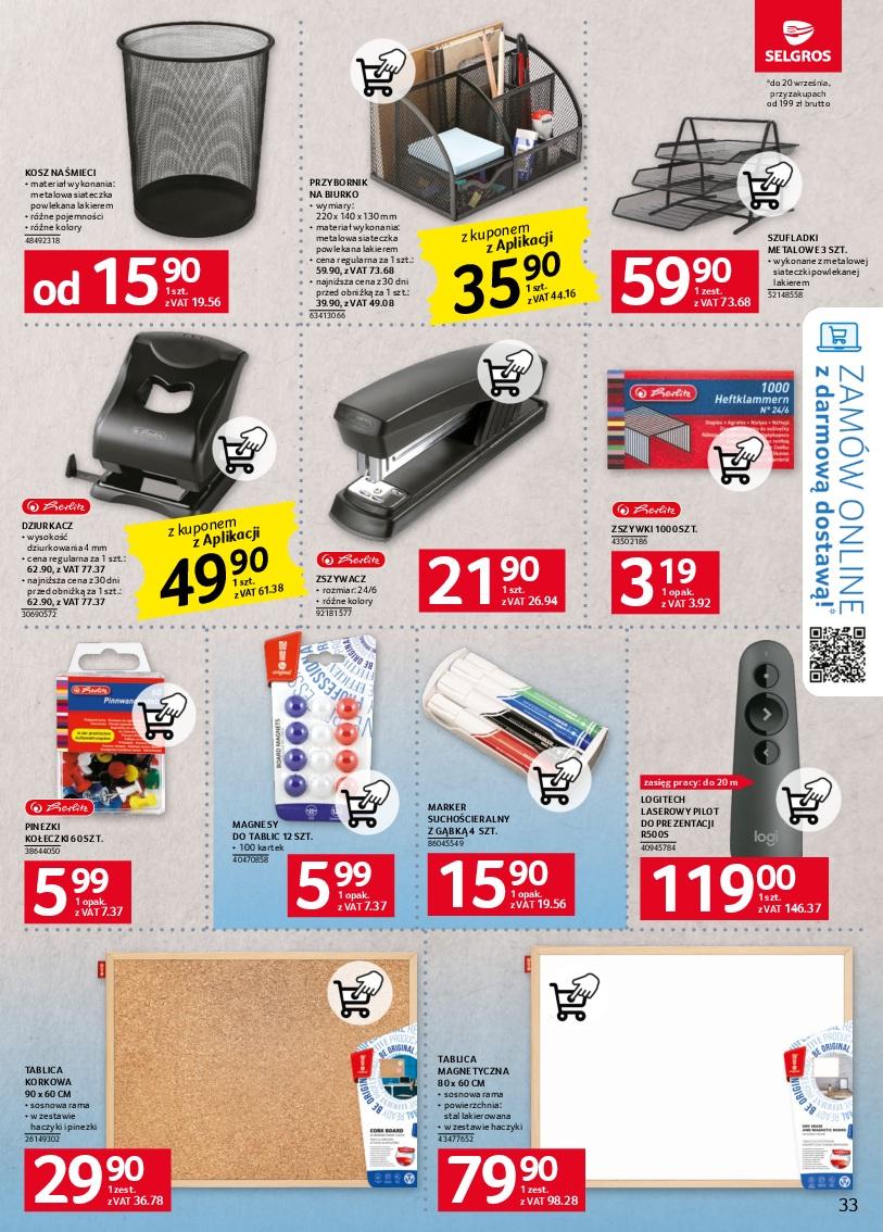Gazetka promocyjna Selgros str. 33