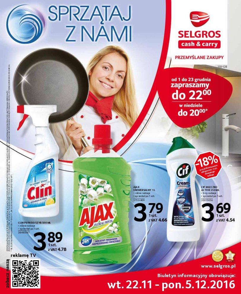 Gazetka promocyjna Selgros str. 1