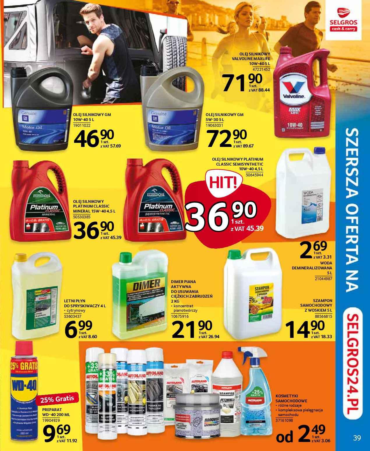 Gazetka promocyjna Selgros str. 39