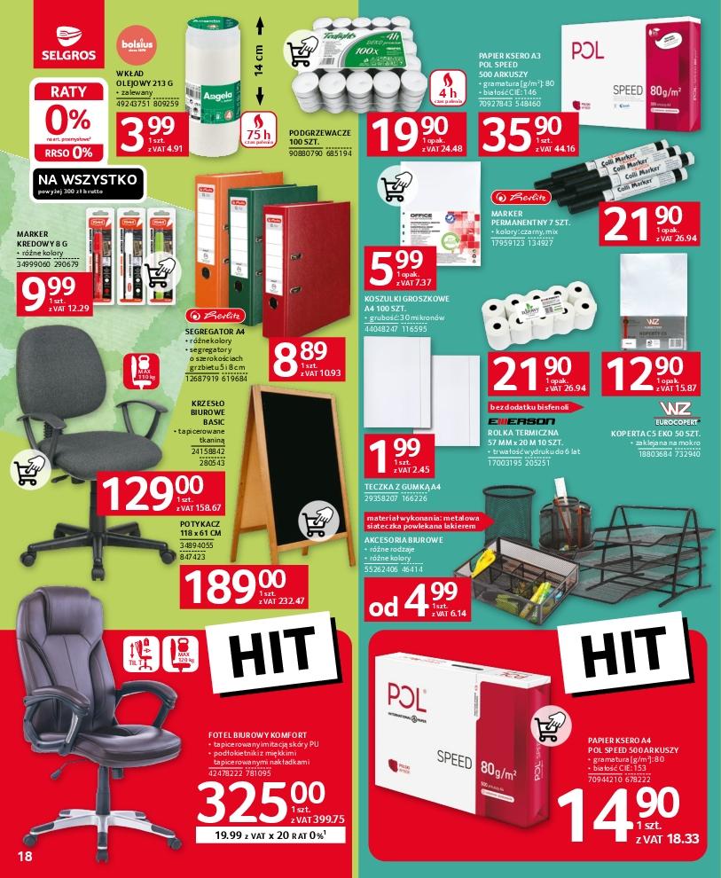 Gazetka promocyjna Selgros str. 18