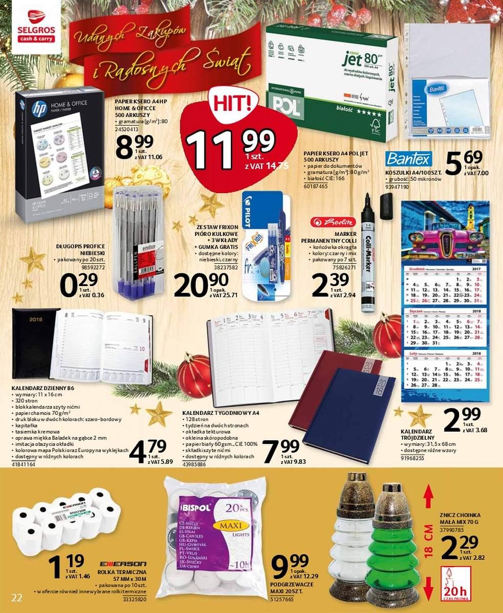 Gazetka promocyjna Selgros str. 22