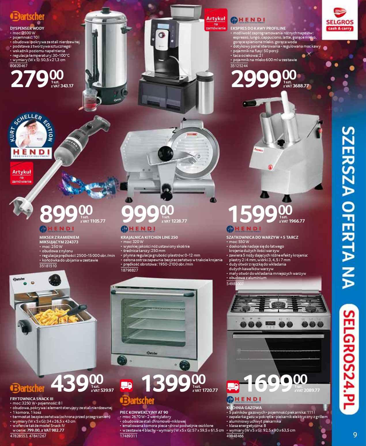 Gazetka promocyjna Selgros str. 9