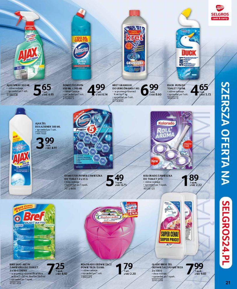 Gazetka promocyjna Selgros str. 21