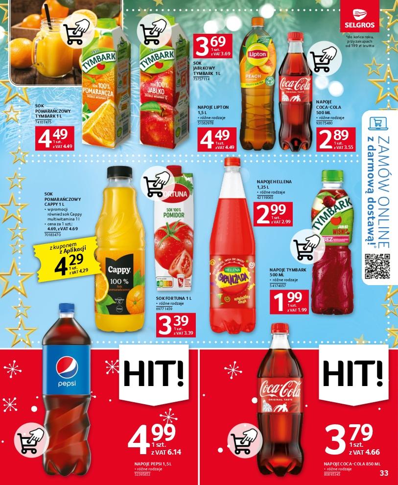 Gazetka promocyjna Selgros str. 33