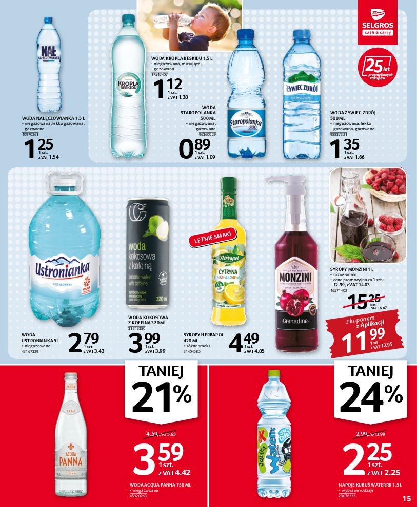 Gazetka promocyjna Selgros str. 15