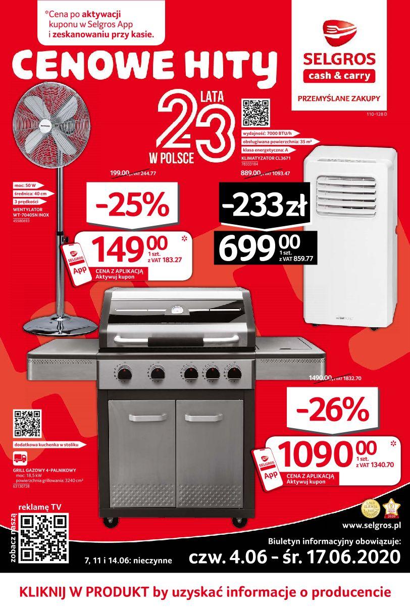 Gazetka promocyjna Selgros str. 1