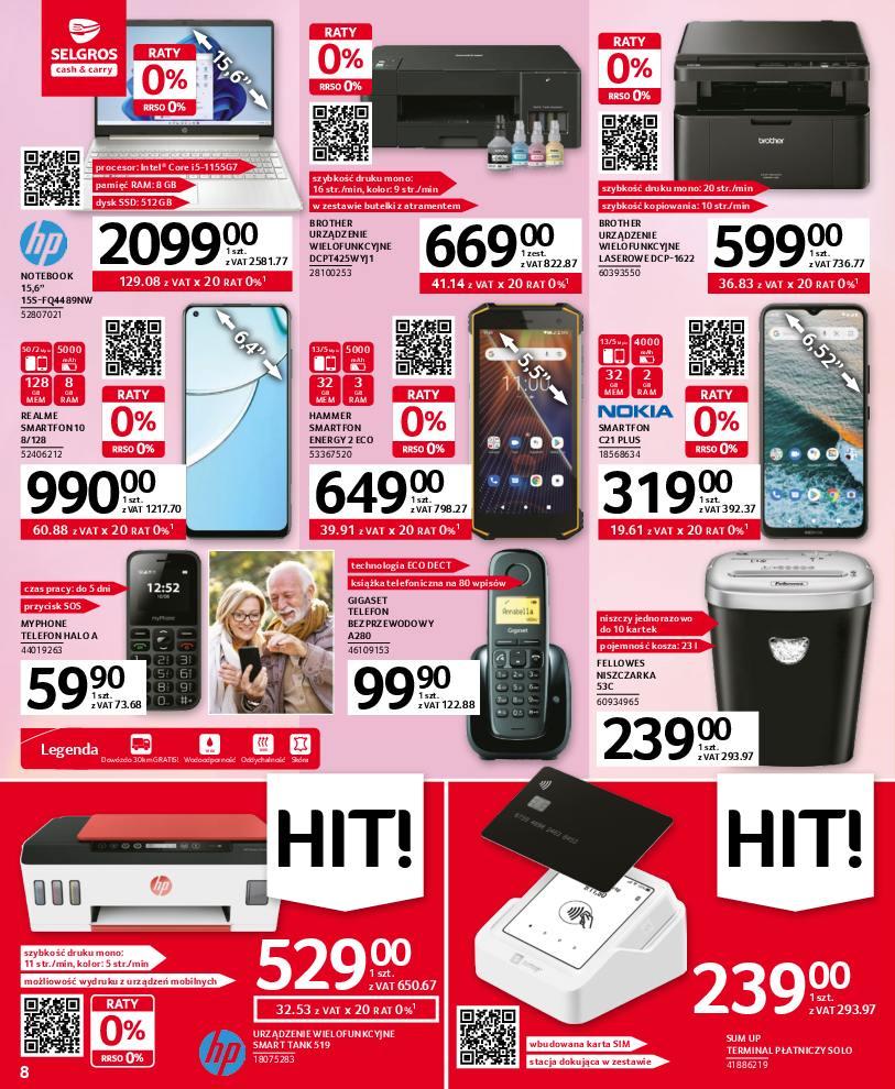 Gazetka promocyjna Selgros str. 8