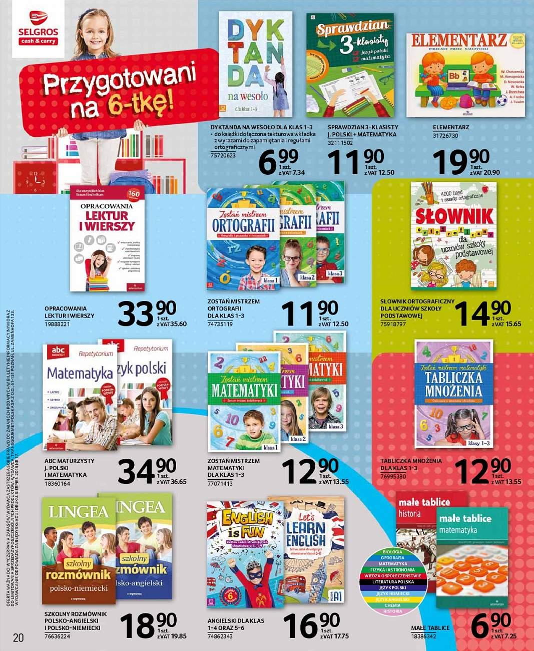 Gazetka promocyjna Selgros str. 20