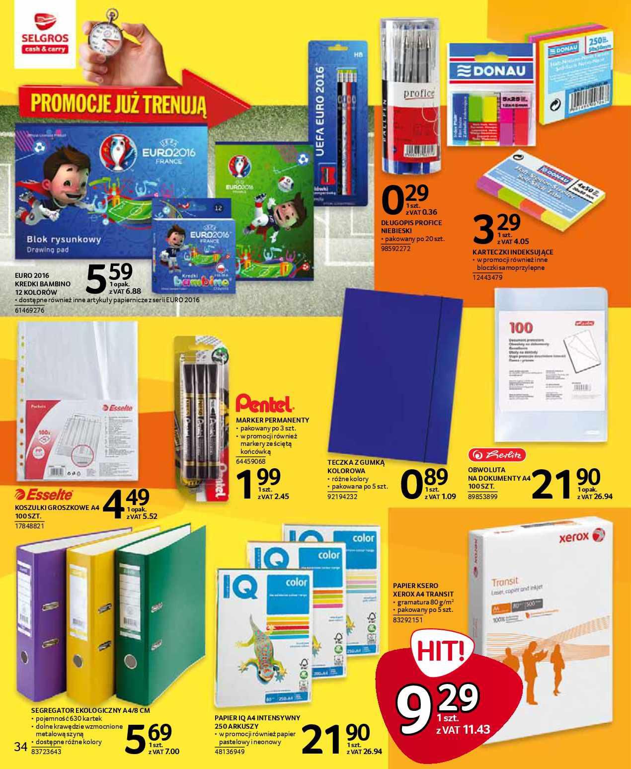 Gazetka promocyjna Selgros str. 34