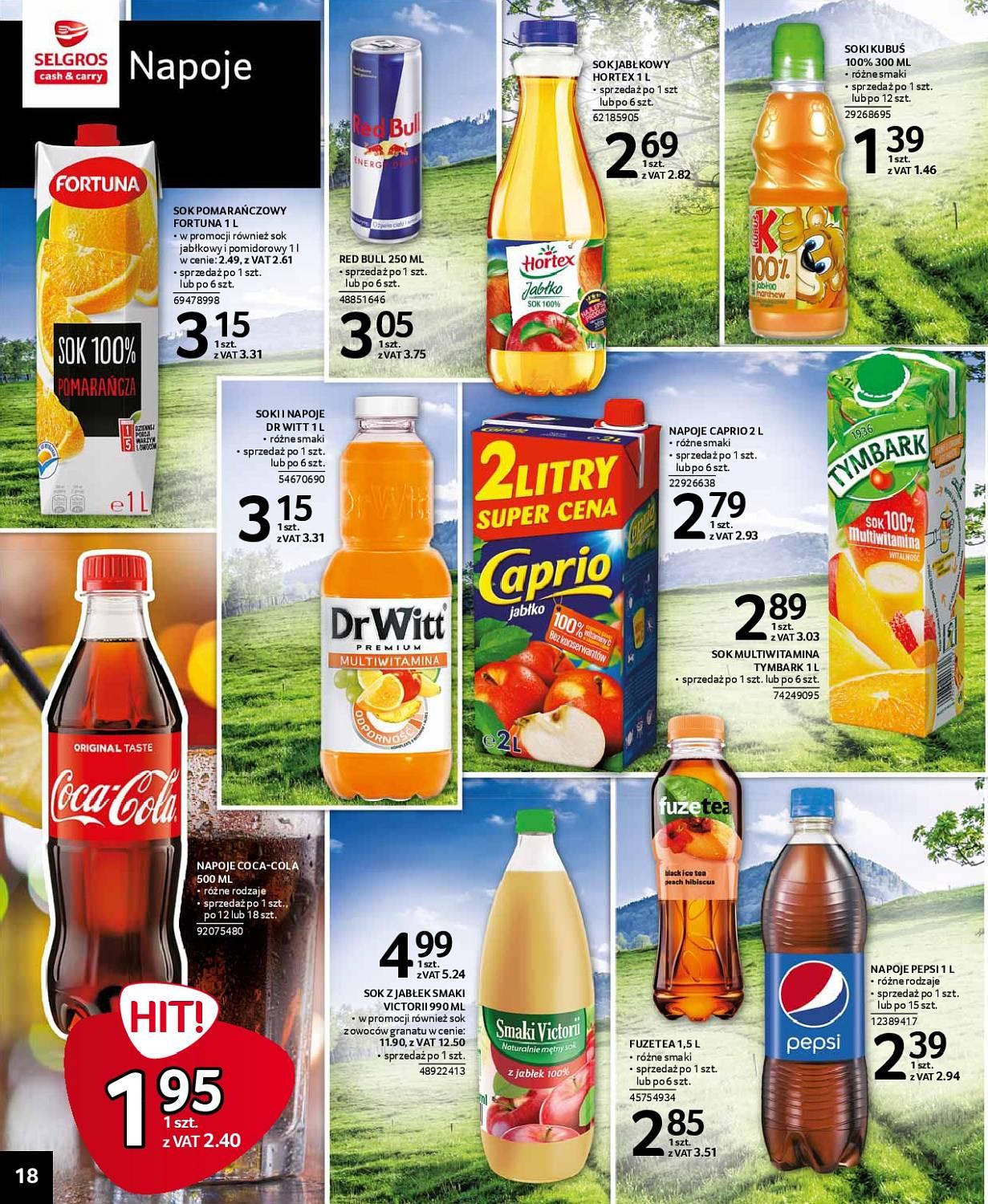 Gazetka promocyjna Selgros str. 18