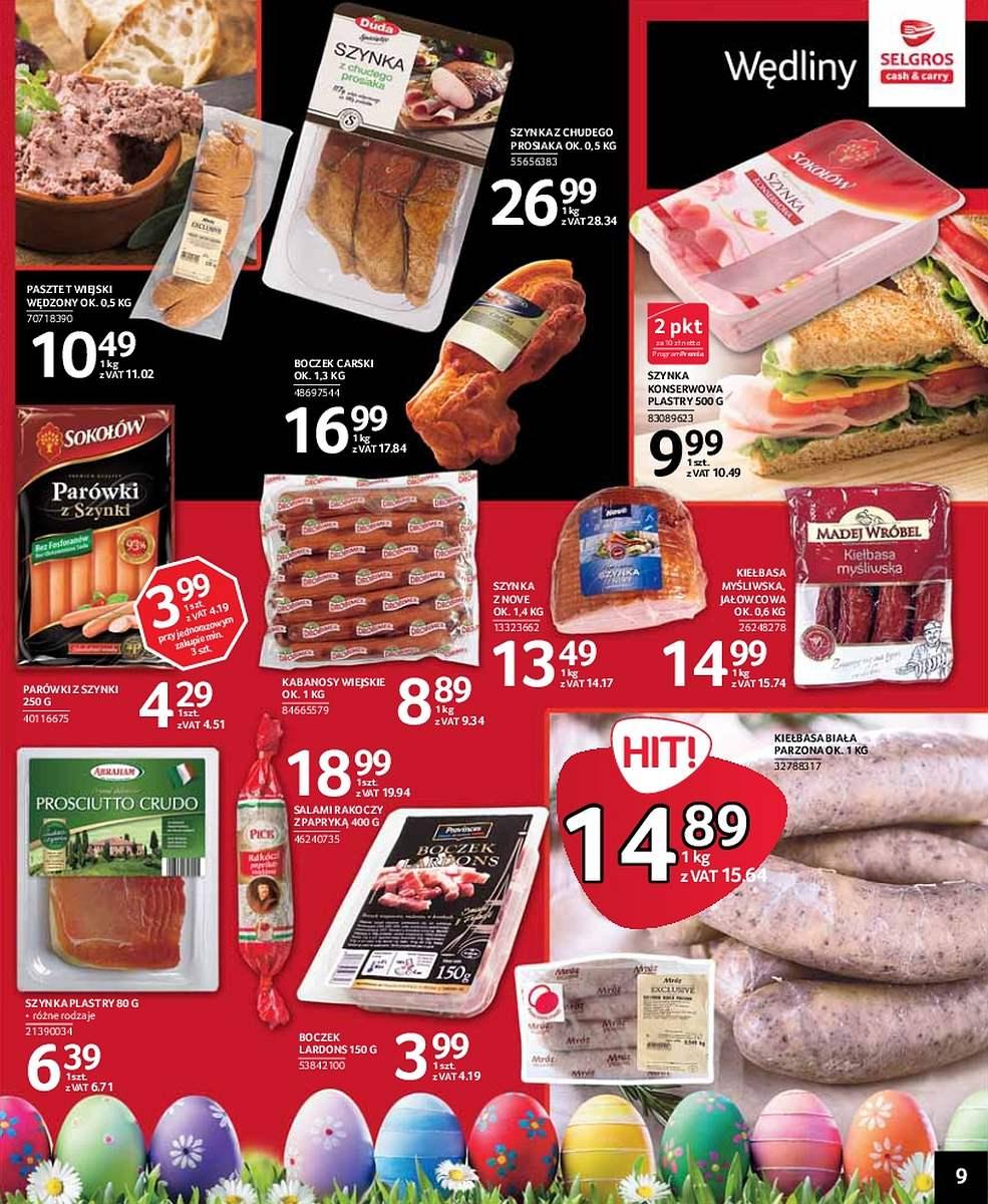 Gazetka promocyjna Selgros str. 9