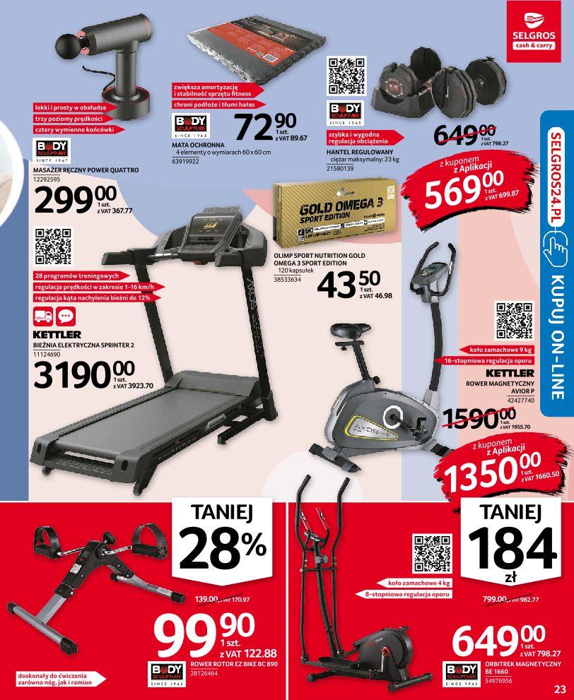 Gazetka promocyjna Selgros str. 23