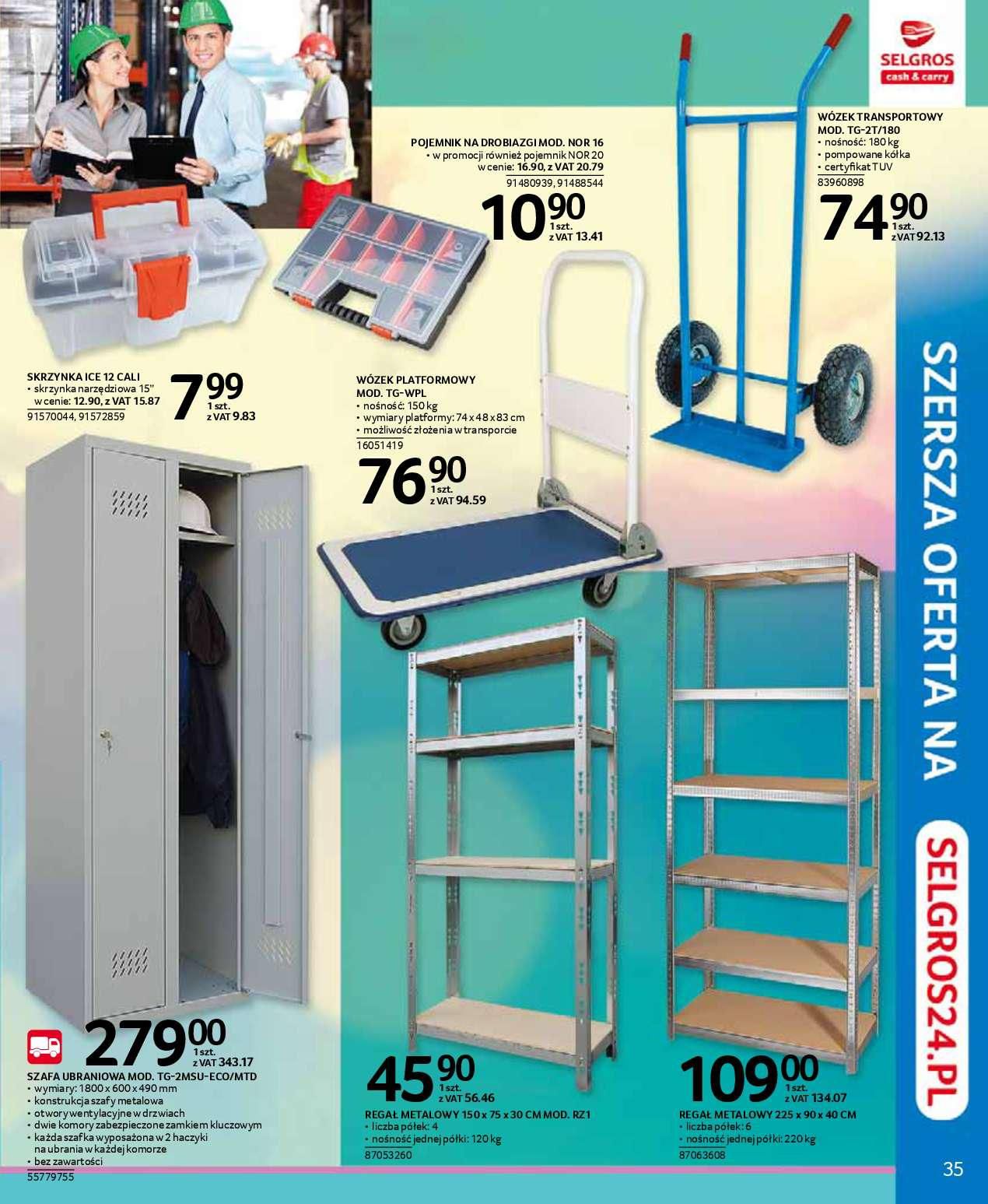 Gazetka promocyjna Selgros str. 35