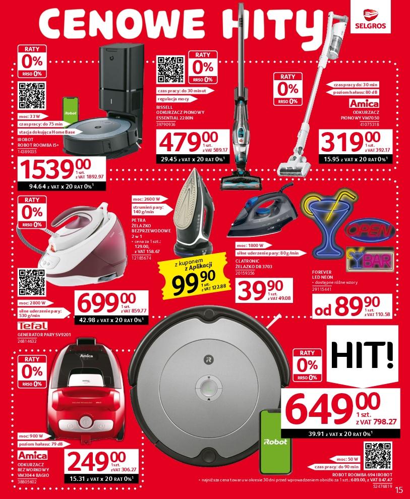 Gazetka promocyjna Selgros str. 15