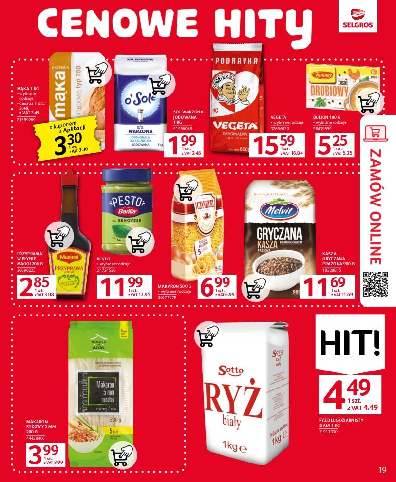 Gazetka promocyjna Selgros str. 19