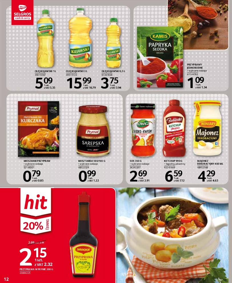 Gazetka promocyjna Selgros str. 12