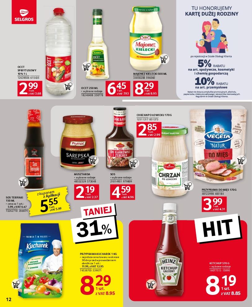 Gazetka promocyjna Selgros str. 12