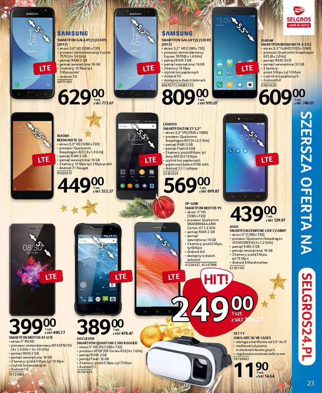 Gazetka promocyjna Selgros str. 23