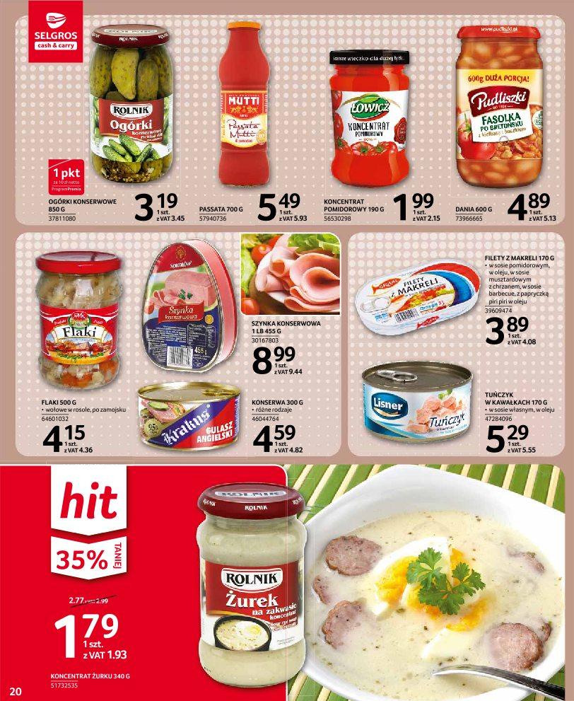 Gazetka promocyjna Selgros str. 20