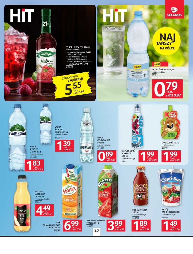 Gazetka promocyjna Selgros str. 20