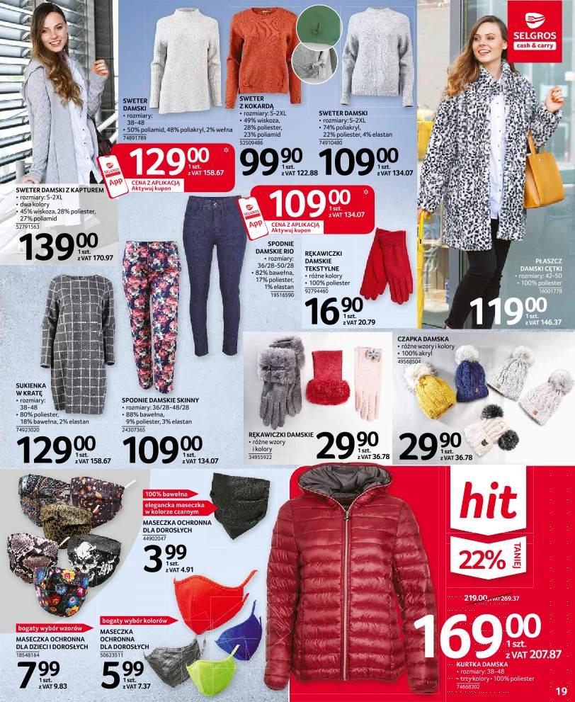 Gazetka promocyjna Selgros str. 19
