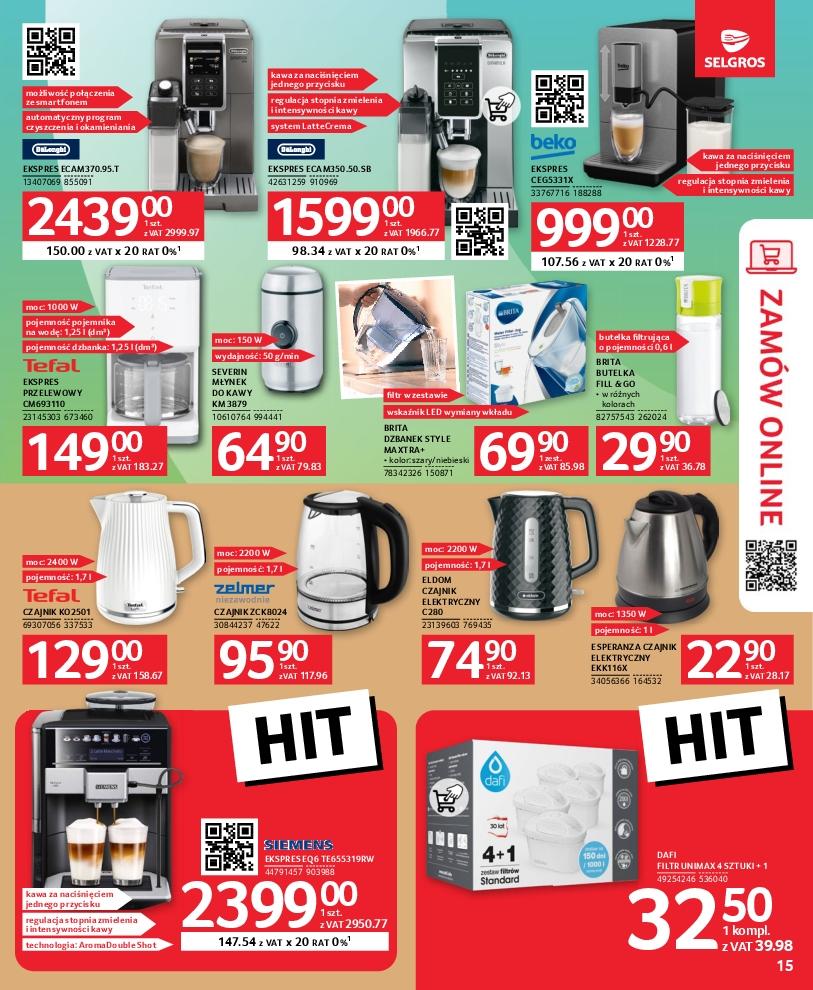 Gazetka promocyjna Selgros str. 15