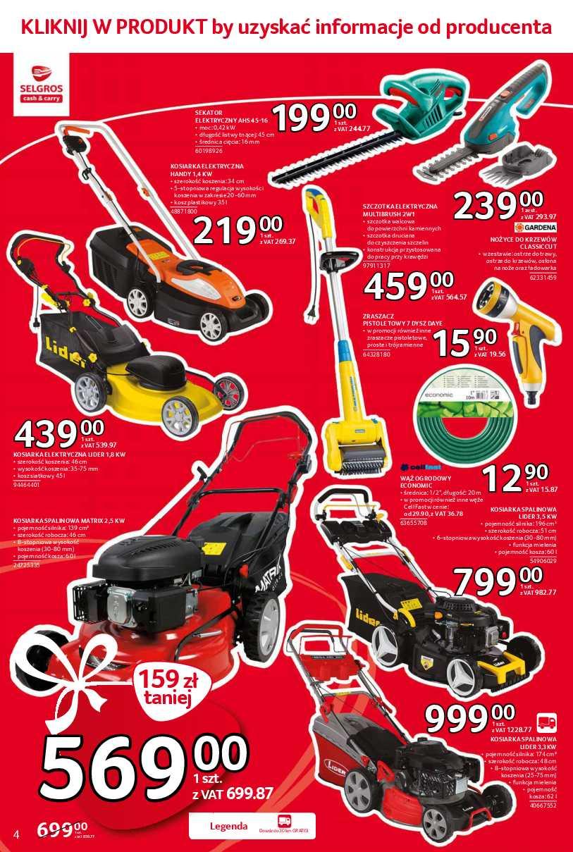 Gazetka promocyjna Selgros str. 4
