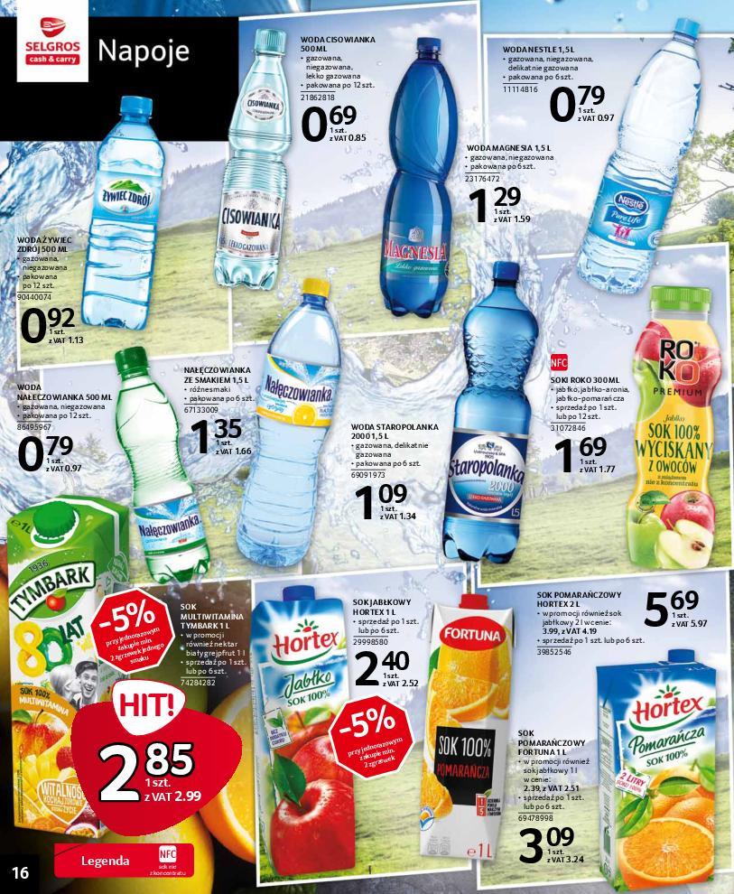 Gazetka promocyjna Selgros str. 16