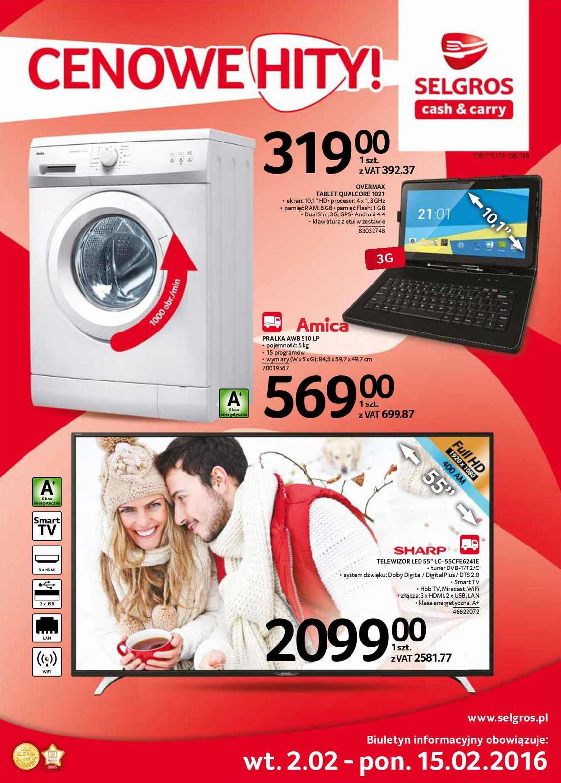 Gazetka promocyjna Selgros str. 1