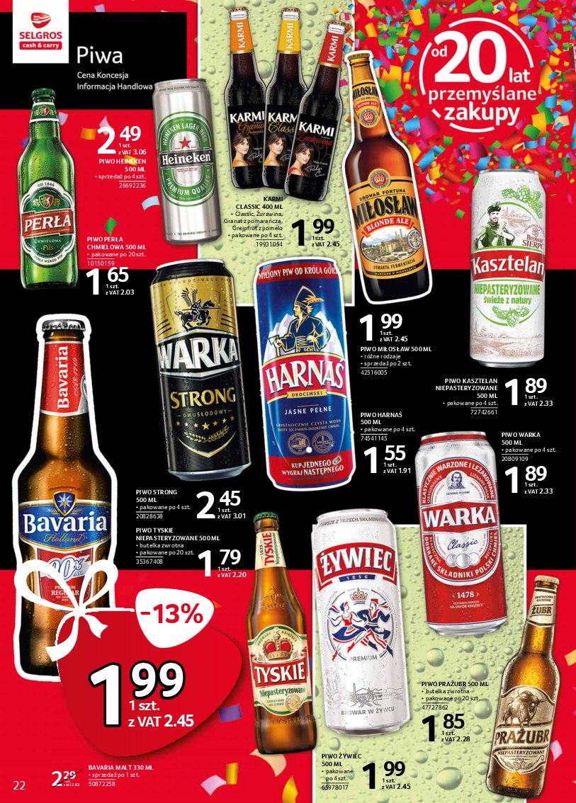 Gazetka promocyjna Selgros str. 22