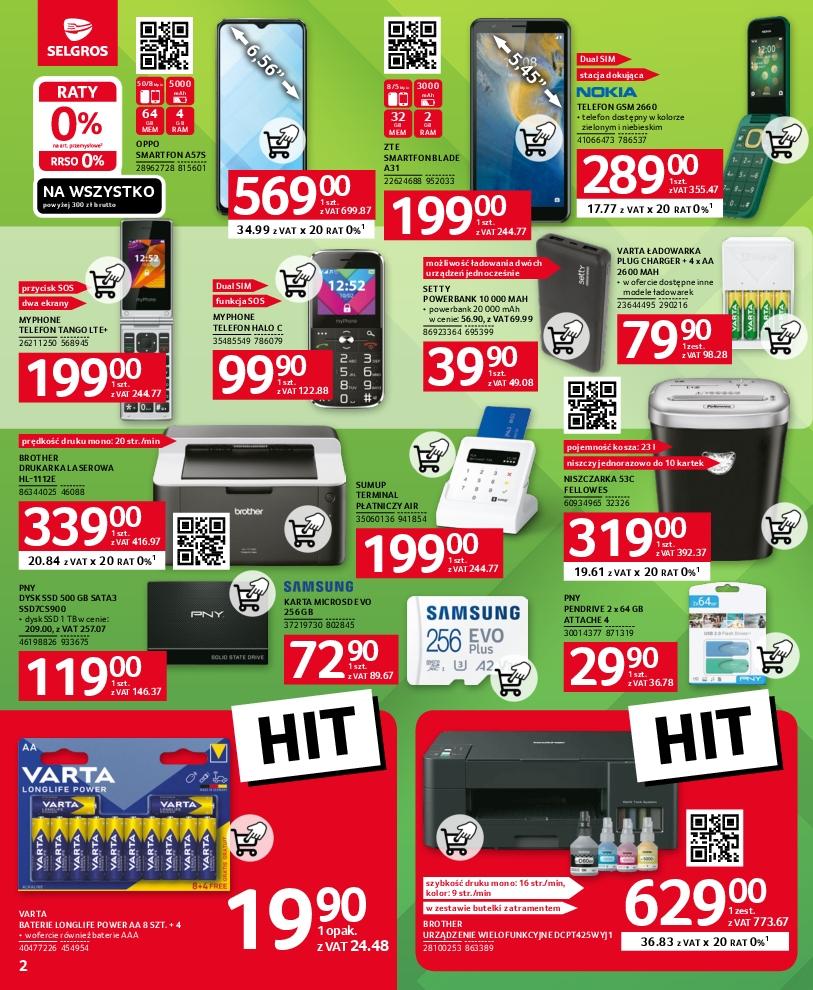 Gazetka promocyjna Selgros str. 2