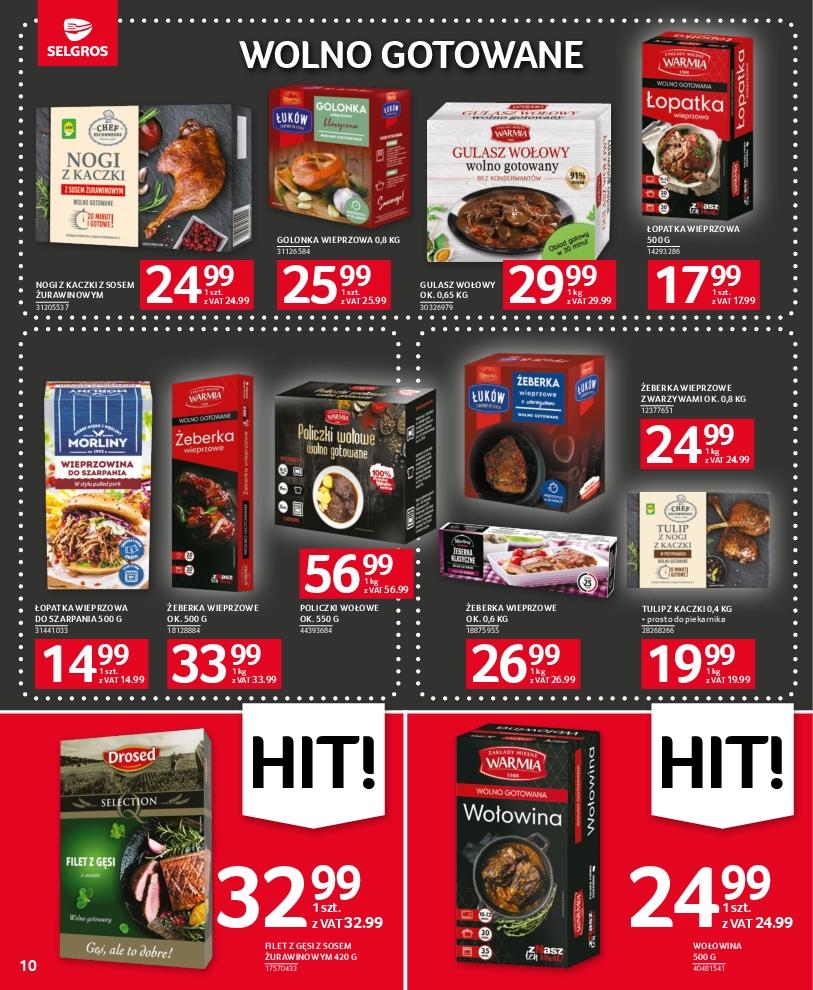 Gazetka promocyjna Selgros str. 10