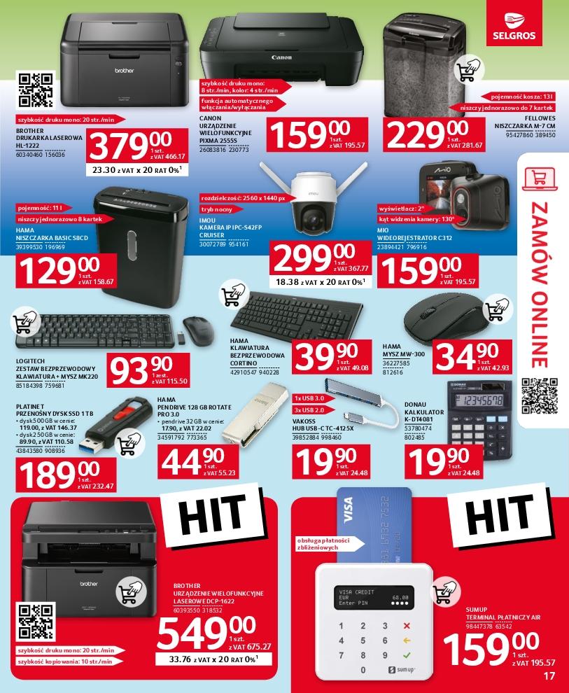 Gazetka promocyjna Selgros str. 17