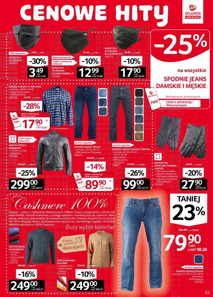 Gazetka promocyjna Selgros str. 23