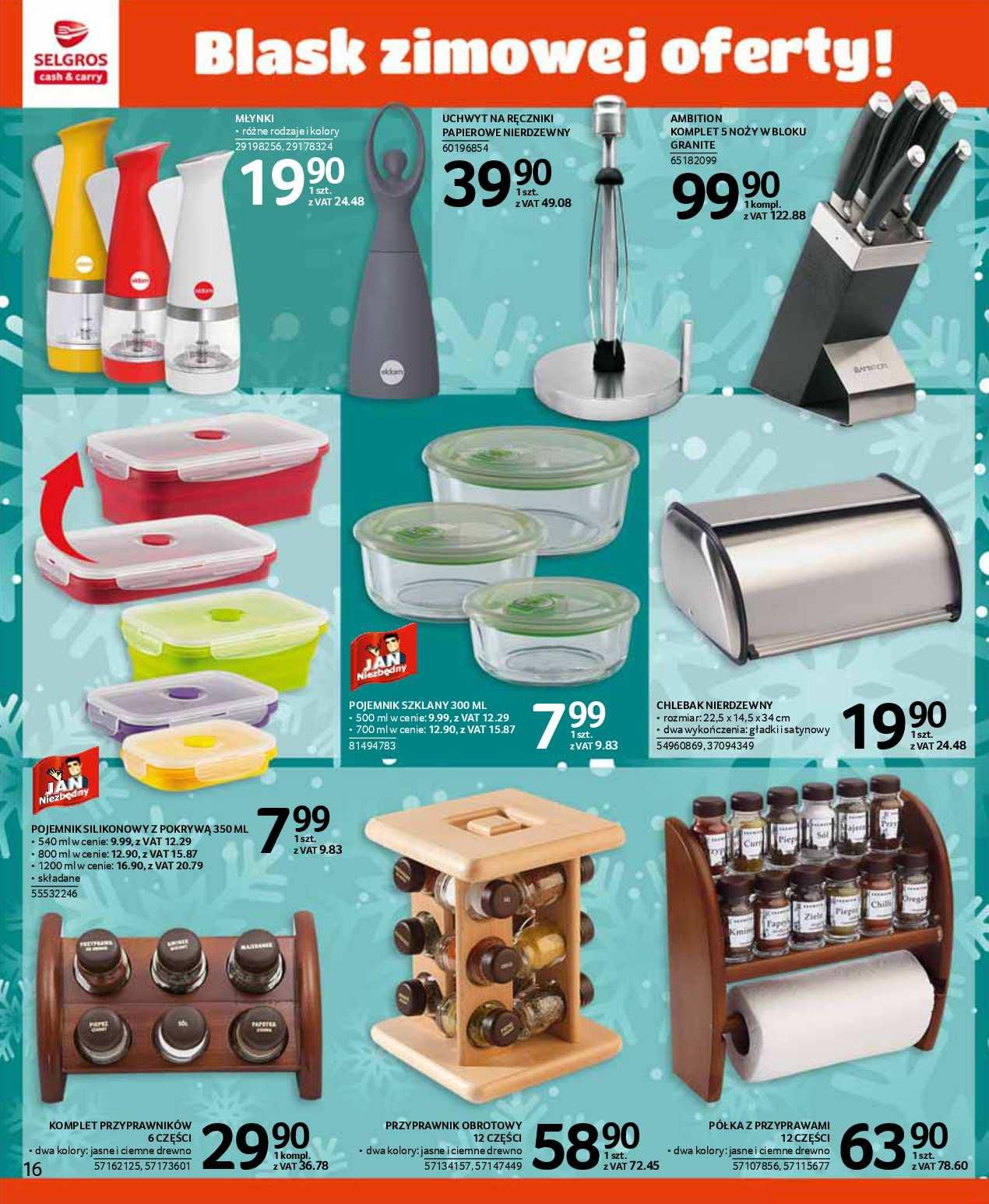Gazetka promocyjna Selgros str. 16