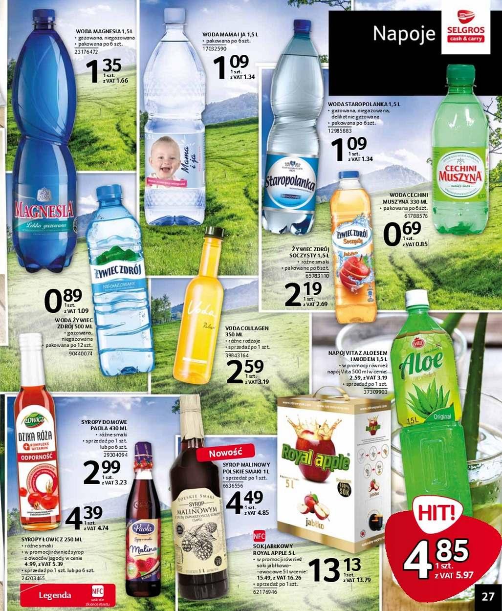 Gazetka promocyjna Selgros str. 27