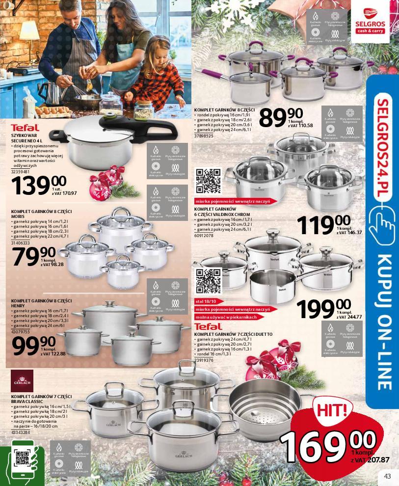 Gazetka promocyjna Selgros str. 43
