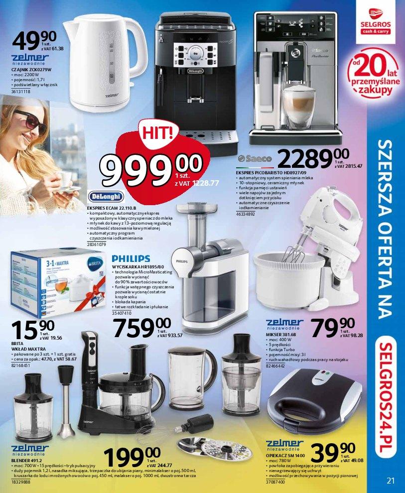Gazetka promocyjna Selgros str. 21