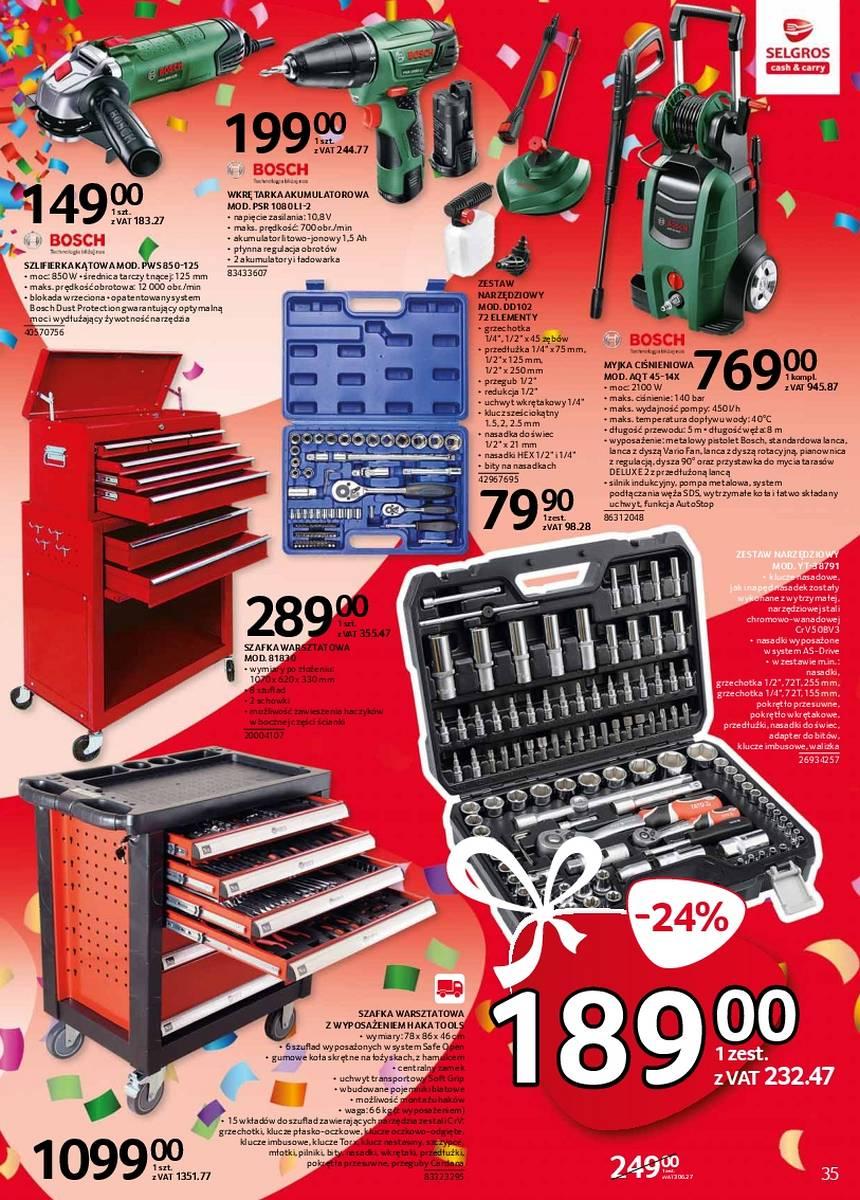 Gazetka promocyjna Selgros str. 35