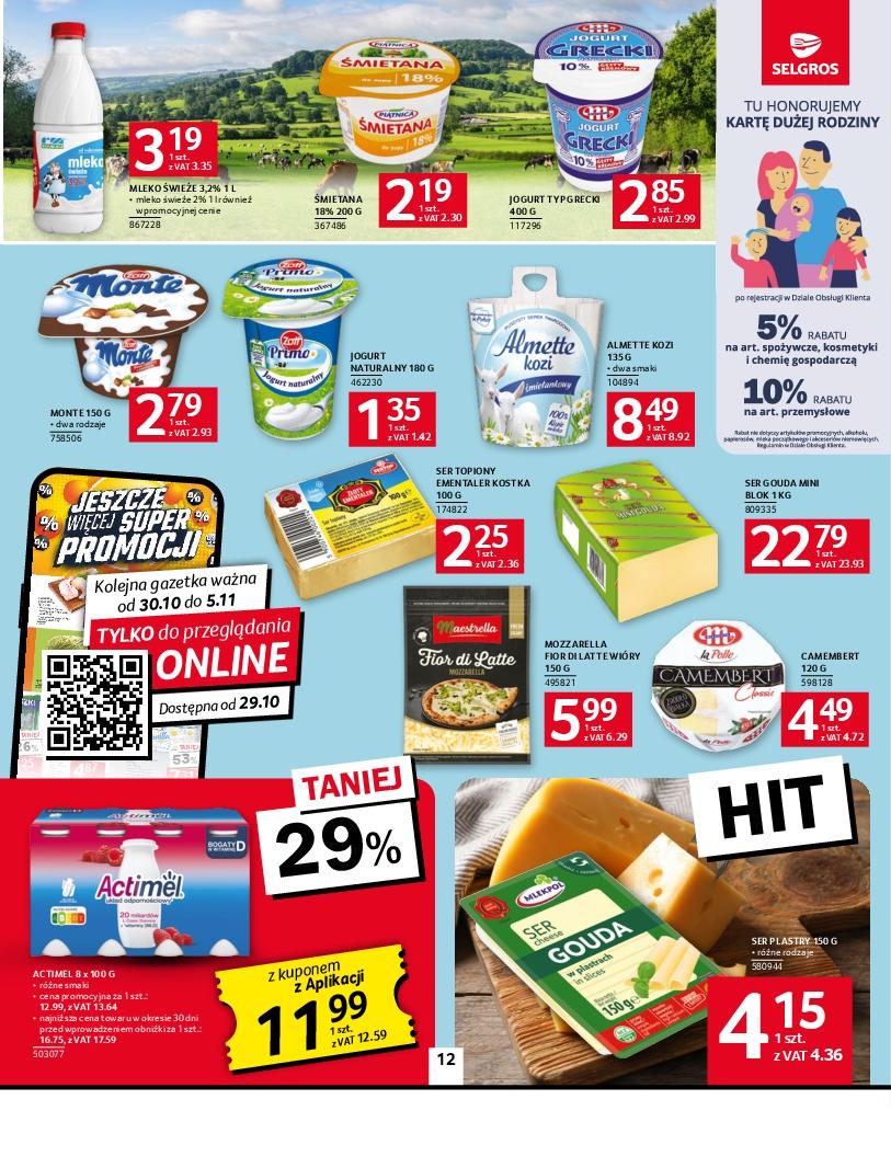 Gazetka promocyjna Selgros str. 12