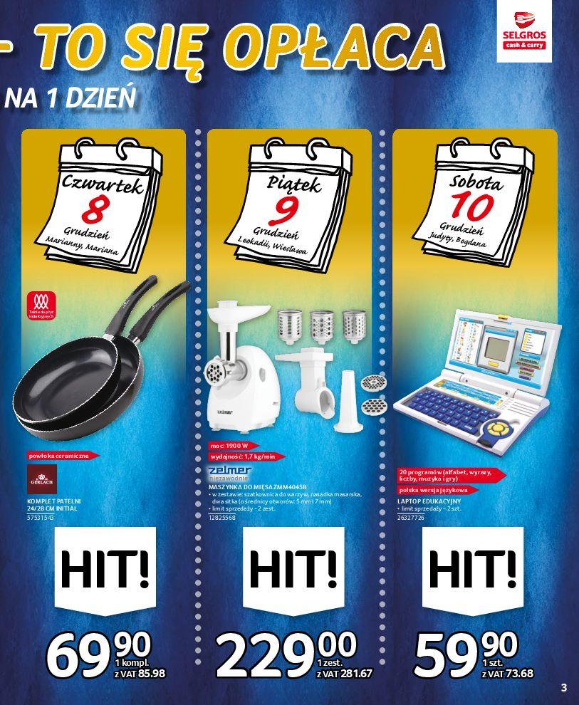Gazetka promocyjna Selgros str. 3