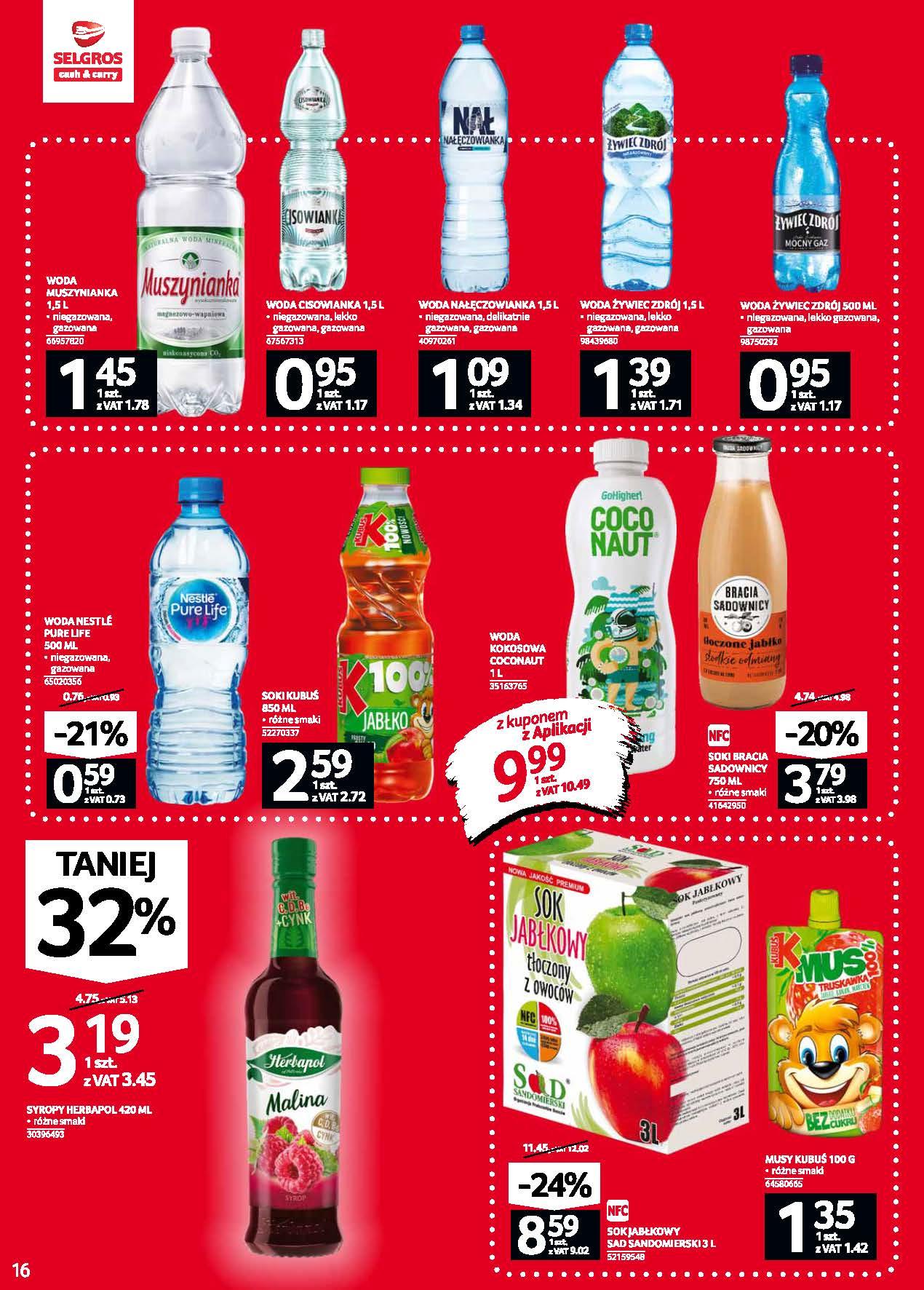 Gazetka promocyjna Selgros str. 16