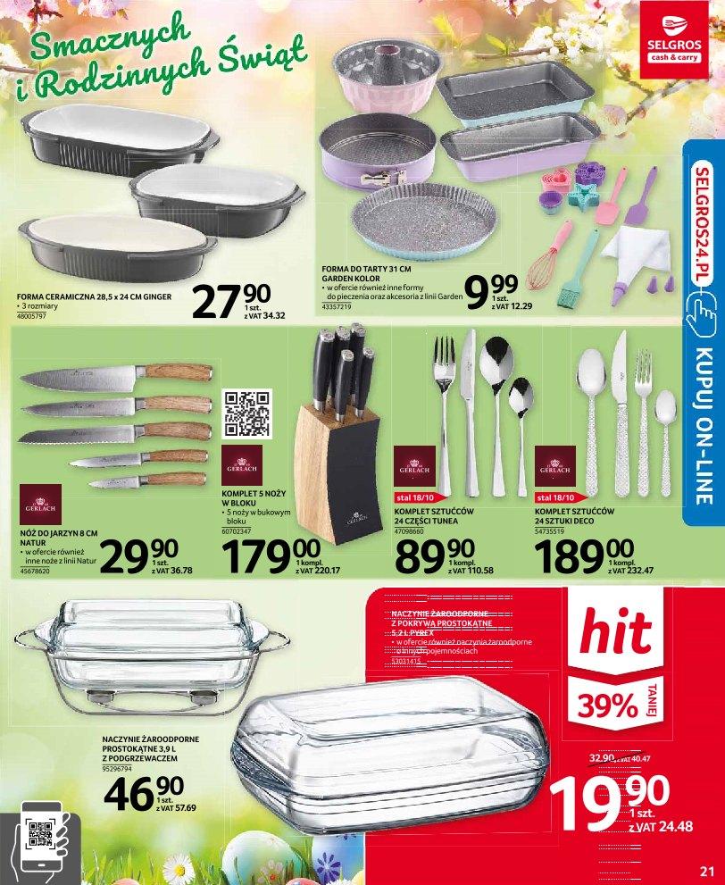 Gazetka promocyjna Selgros str. 21