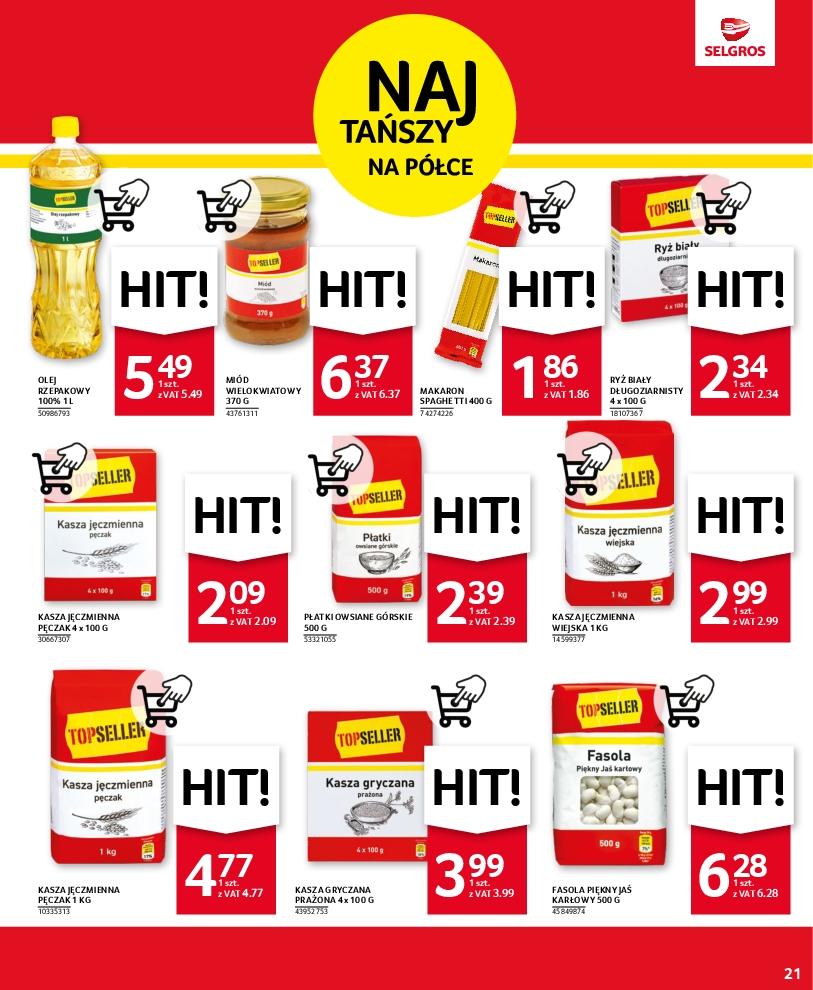 Gazetka promocyjna Selgros str. 21
