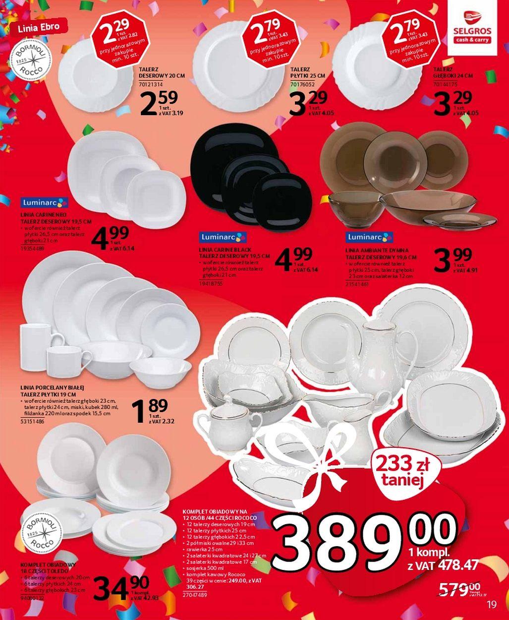 Gazetka promocyjna Selgros str. 19