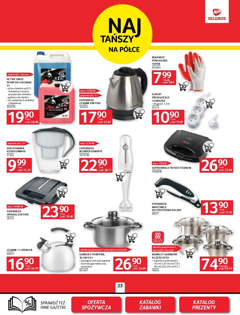 Gazetka promocyjna Selgros str. 23