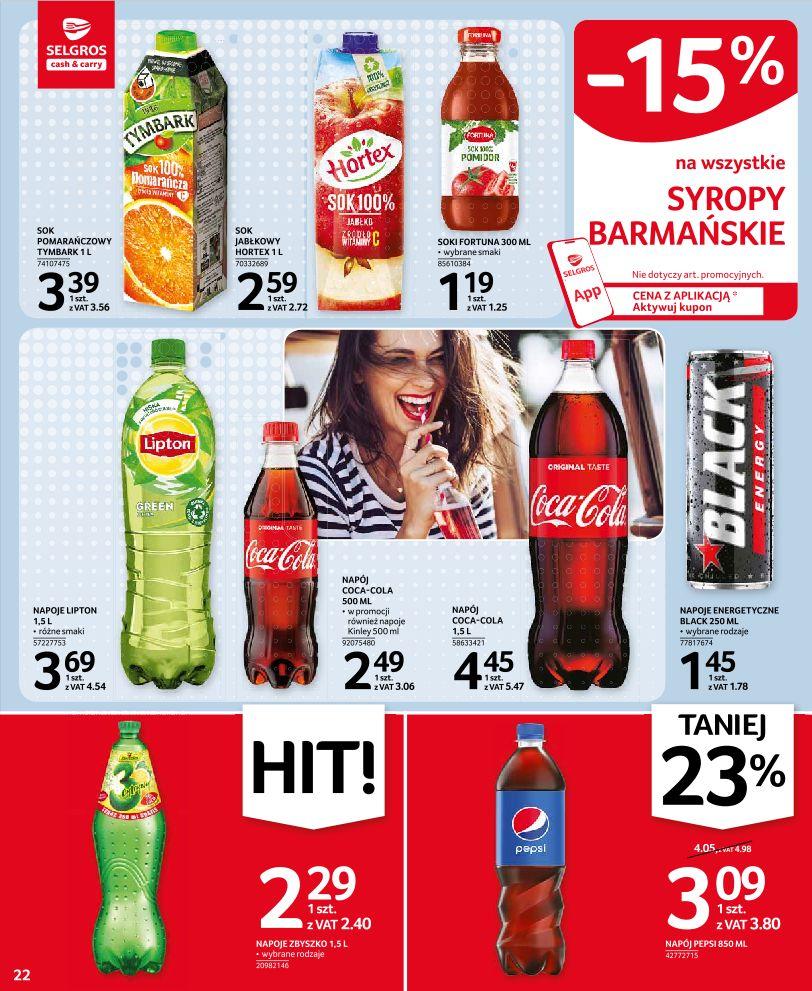 Gazetka promocyjna Selgros str. 22