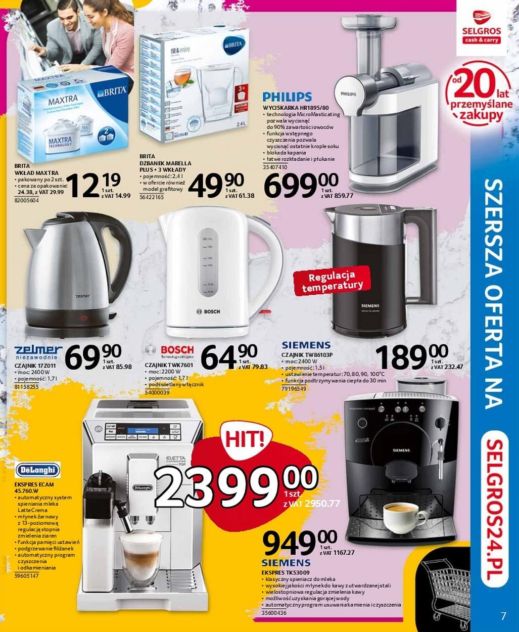 Gazetka promocyjna Selgros str. 7